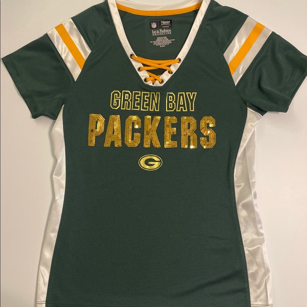Green Bay Packers Lace Up Jersey